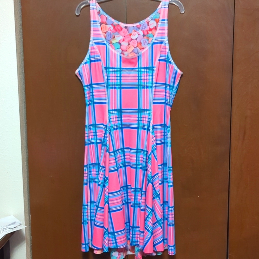 Candy hearts vs Barbie Tartan IOD